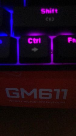 Newmen GM611 black 60% keyboard
