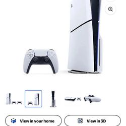 PlayStation 5 Slim Disc + Digital (PS5) Wireless SypherX Headset Included 