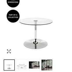 Calligaris Glass Table 
