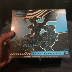 POKEMON BLACK BOLT ETB