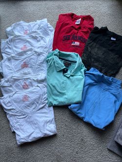9 shirts size L men’s