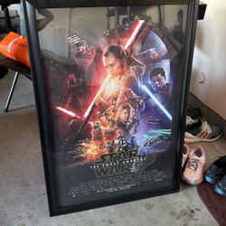 Starwars Poster+frame