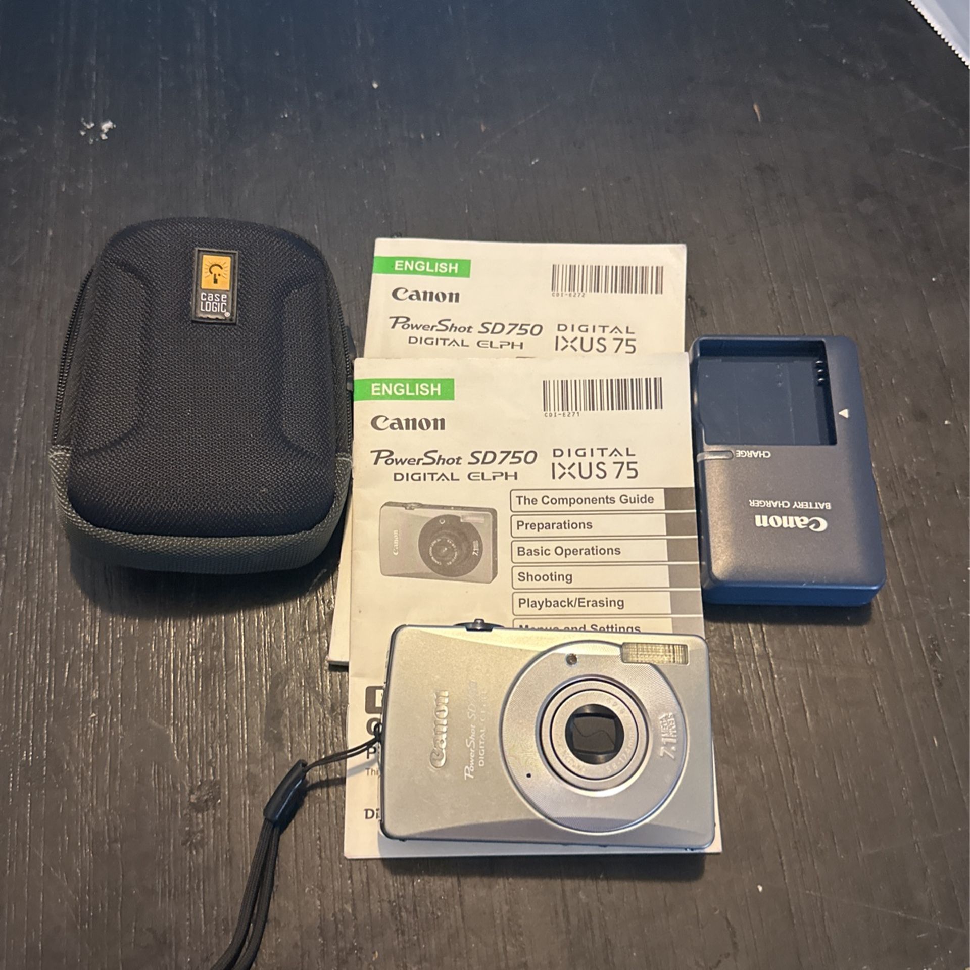 Canon PowerShot SD750 7.1MP Digital Elph Camera with 3x Optical Zoom (Silver)