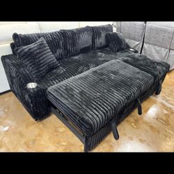 NEW SLEEPER SOFA, SECTIONAL PULLOUT, INCLUDING FREE DELIVERY PAY UPON ARRIVAL