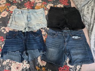 4 pairs of jeans shorts sz 11