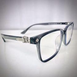 Chrome Sunglasses Hearts/Fleur d lis/cox Ucker Eyewear Streetwear Dutch Designer Kith Von Dagger Smoke Gray