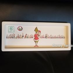 The Grinch Cindy Lou Whoville Bamboo Fibre Tray/Platter Snack/Sandwich