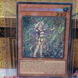 YUGIOH Water Enchantress of the Temple BLMR Secret Rare 1st Edition