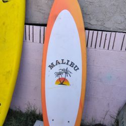 Malibu Rum Promotion Surfboard 