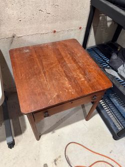Wood End Table with Drawer Lexington bob timberlake