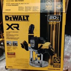 New DeWalt Plunge Router w/ New Flex Volt Battery