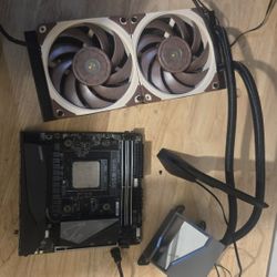 Cpu/cooler/ITX Motherboard