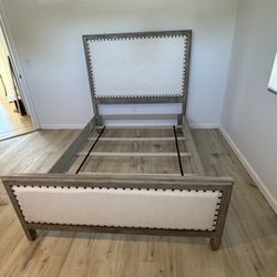 Macy's full size bed frame 