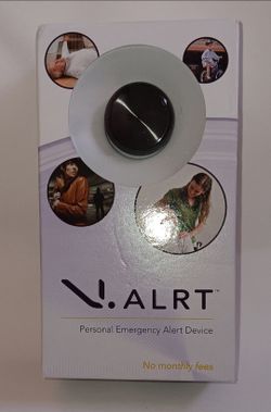 NEW V.ALRT personal emergency alert device for elderly or personal security (NO monthly fees) FIRM