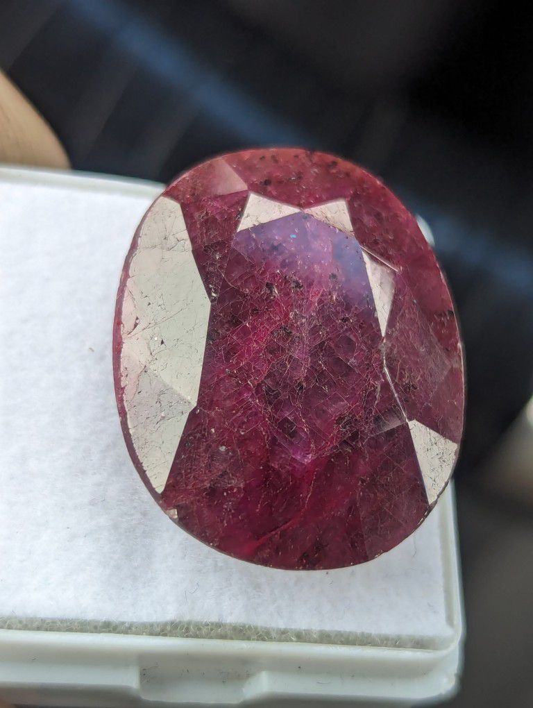 27.5 Ct Certified Natural Ruby