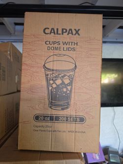Vaso de plástico 20oz  - clear plastic cups 20oz