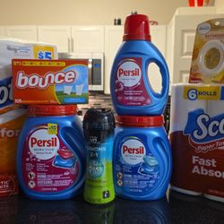 Persil Laundry Detergent, Scott Paper Towels, Bounce Sheets, Colgate, Downy, Febreze & More – Bundle Deal! 