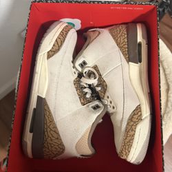 Jordan 3 Retro (GS) Boys' Jeans - Light Orewood Brown