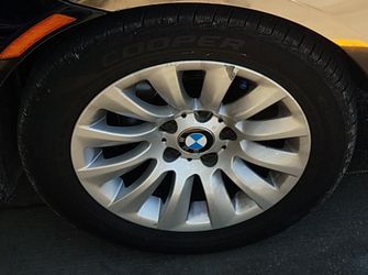 Set Of 16" BMW Rims And Tires