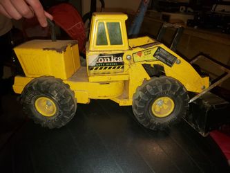 Vintage Tonka Turbo Diesel XMB-975 Front End Loader Pressed Steel