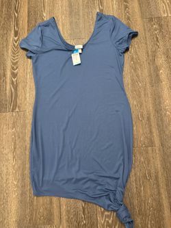 Blue TShirt Dress 1X