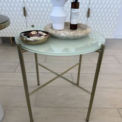 Glass Side Table From Article
