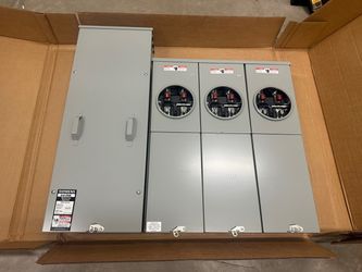 Siemens WEPK4312 400A 3 Meter Socket Panel EUSERC
