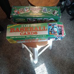 1990 Complete Set And Another Topps Baseball Cards The Official Set