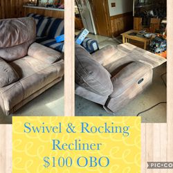Swivel & Rocking Recliner