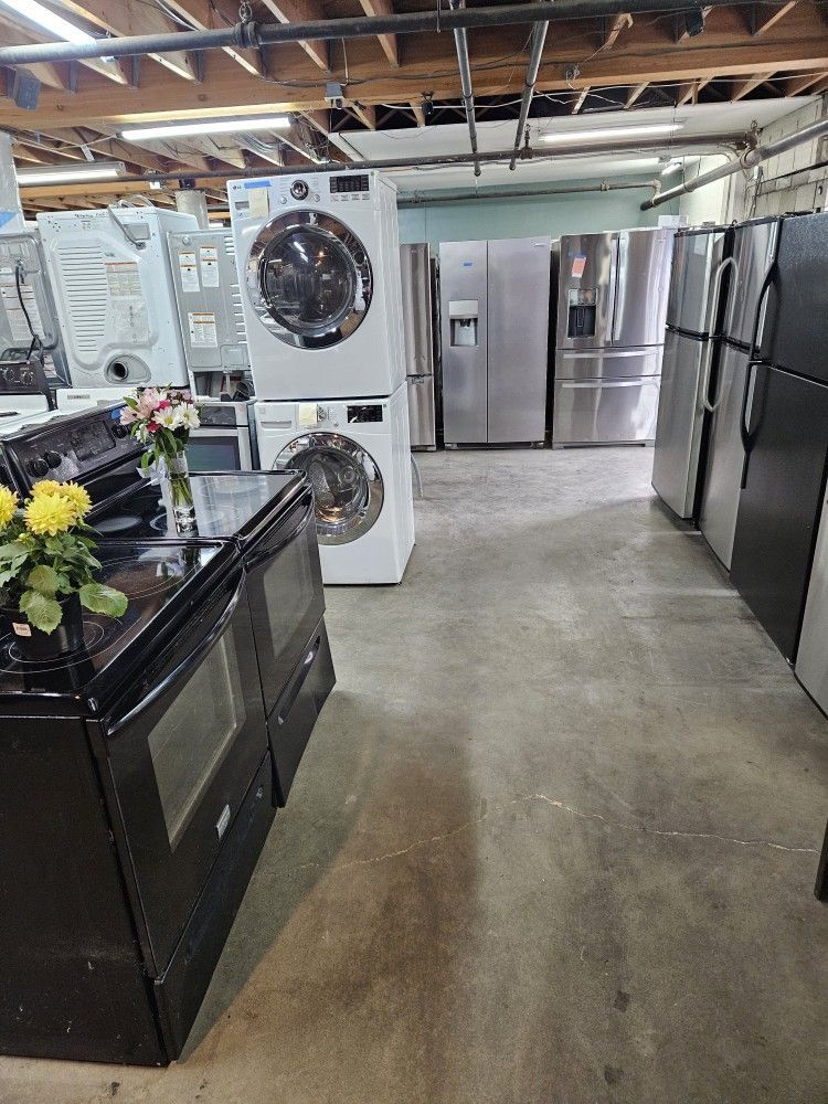 Used Appliances Fridge Stove Washer And Dryer