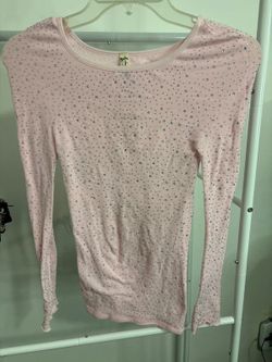 NWOT Free People Intimately Night Sky Rhinestone Top XXS Pink