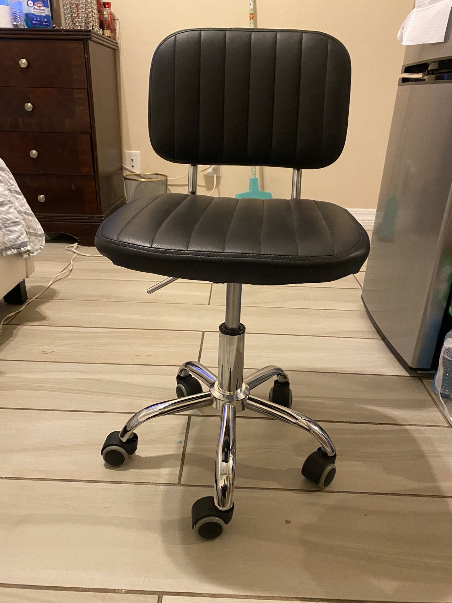 Black Vanity Chair 