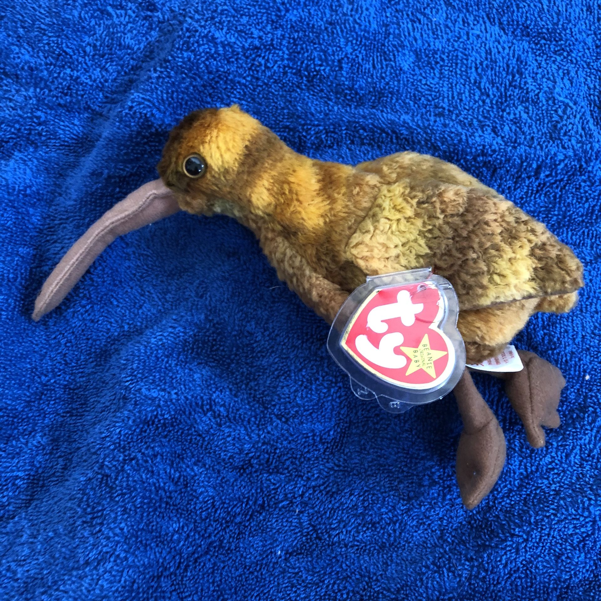 Bird beanie baby with tag