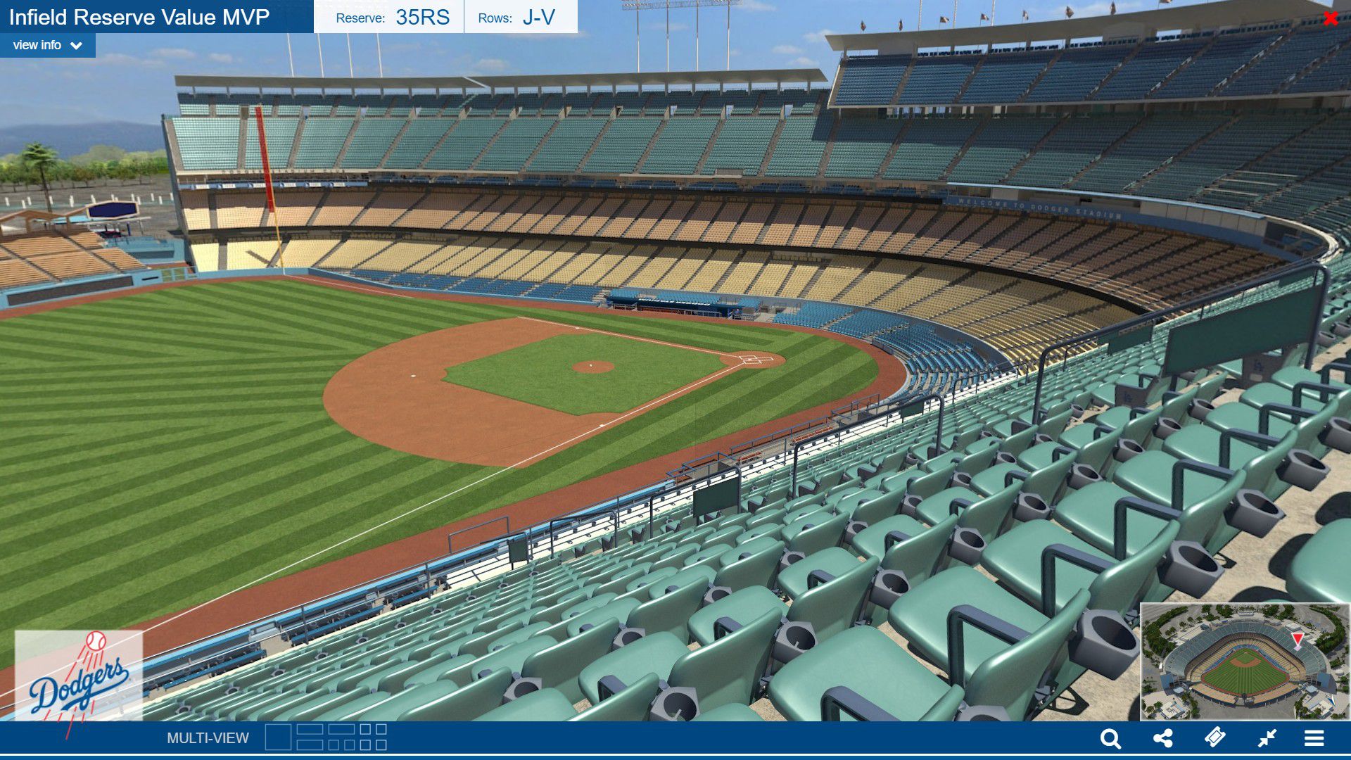 Tue 7/23 - Ana Angels @ LA Dodgers Tickets (4 Seats) (Aisle) (Freeway Series)