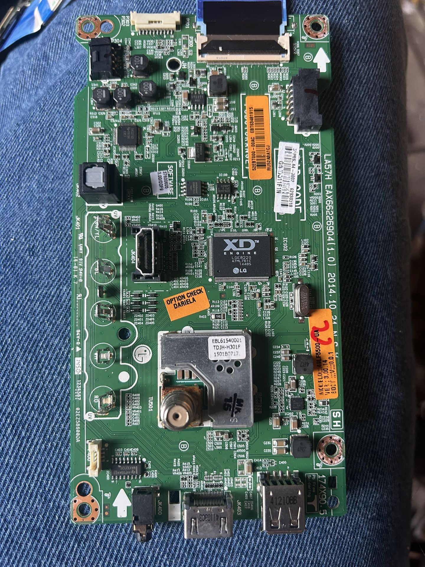 Lg Main Board For 49LF5500