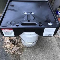 Oil Drain Container $6