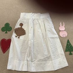 Ladies Vintage Handmade Seasonal Apron