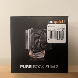be quiet! Pure Rock Slim 2 CPU Cooler