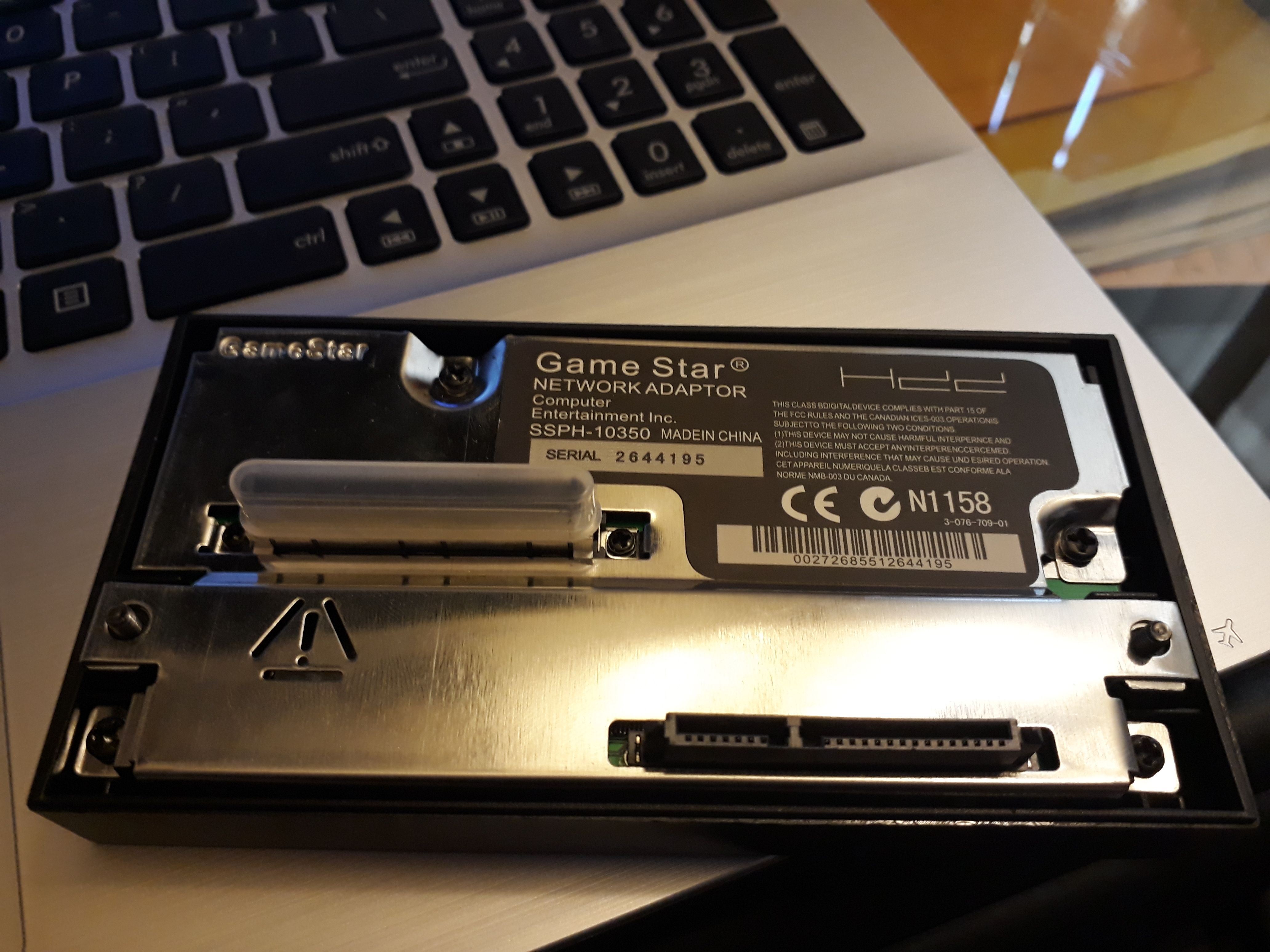 Gamestar SATA Network Adapter PlayStation 2