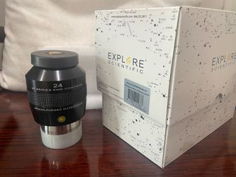 Explore scientific 24mm 82 degree 2inch eyepiece for telescopes