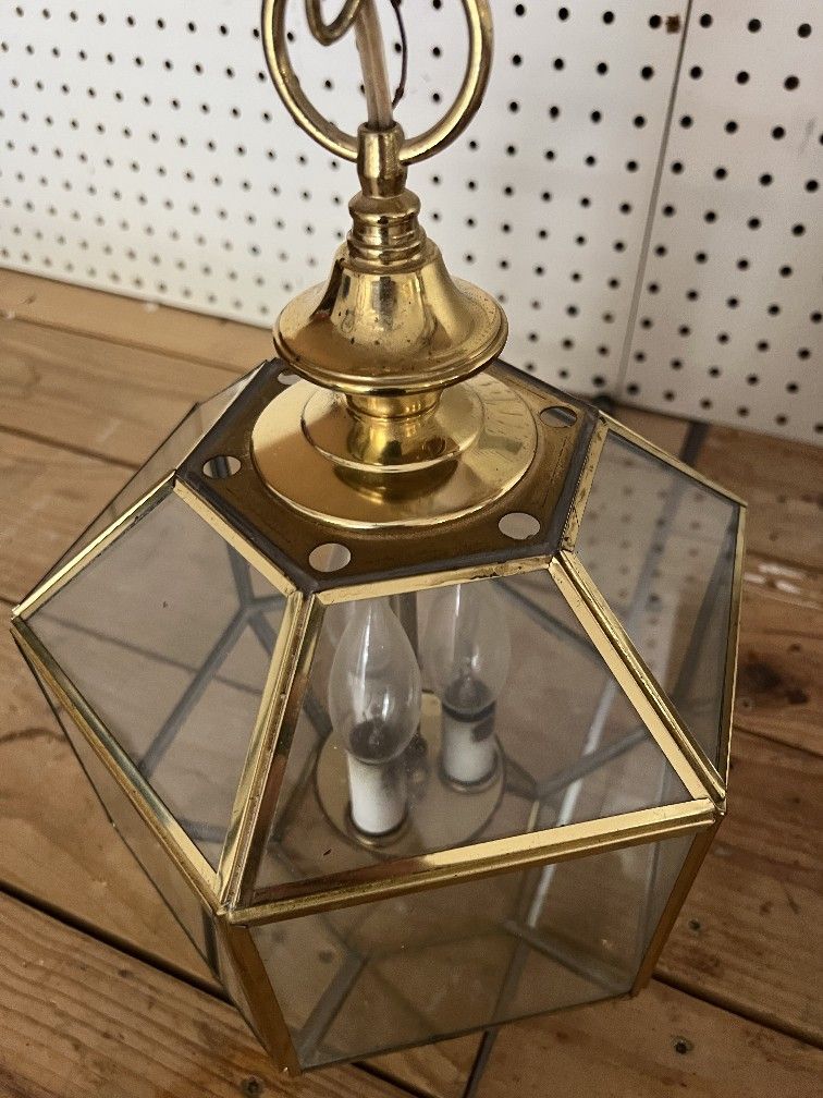 Brass Pendent Light
