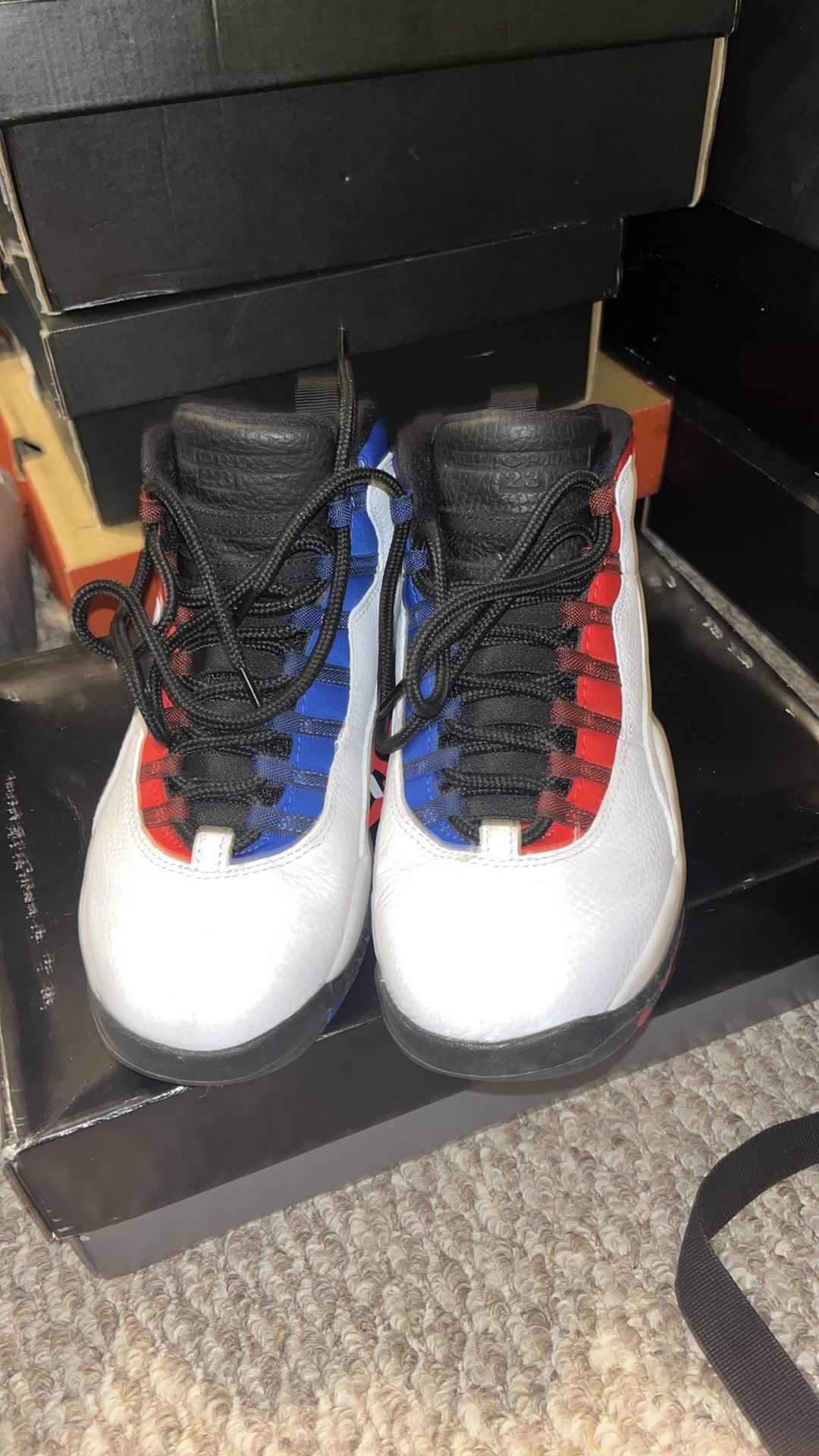 Jordan Retro 10 Red White And Blue