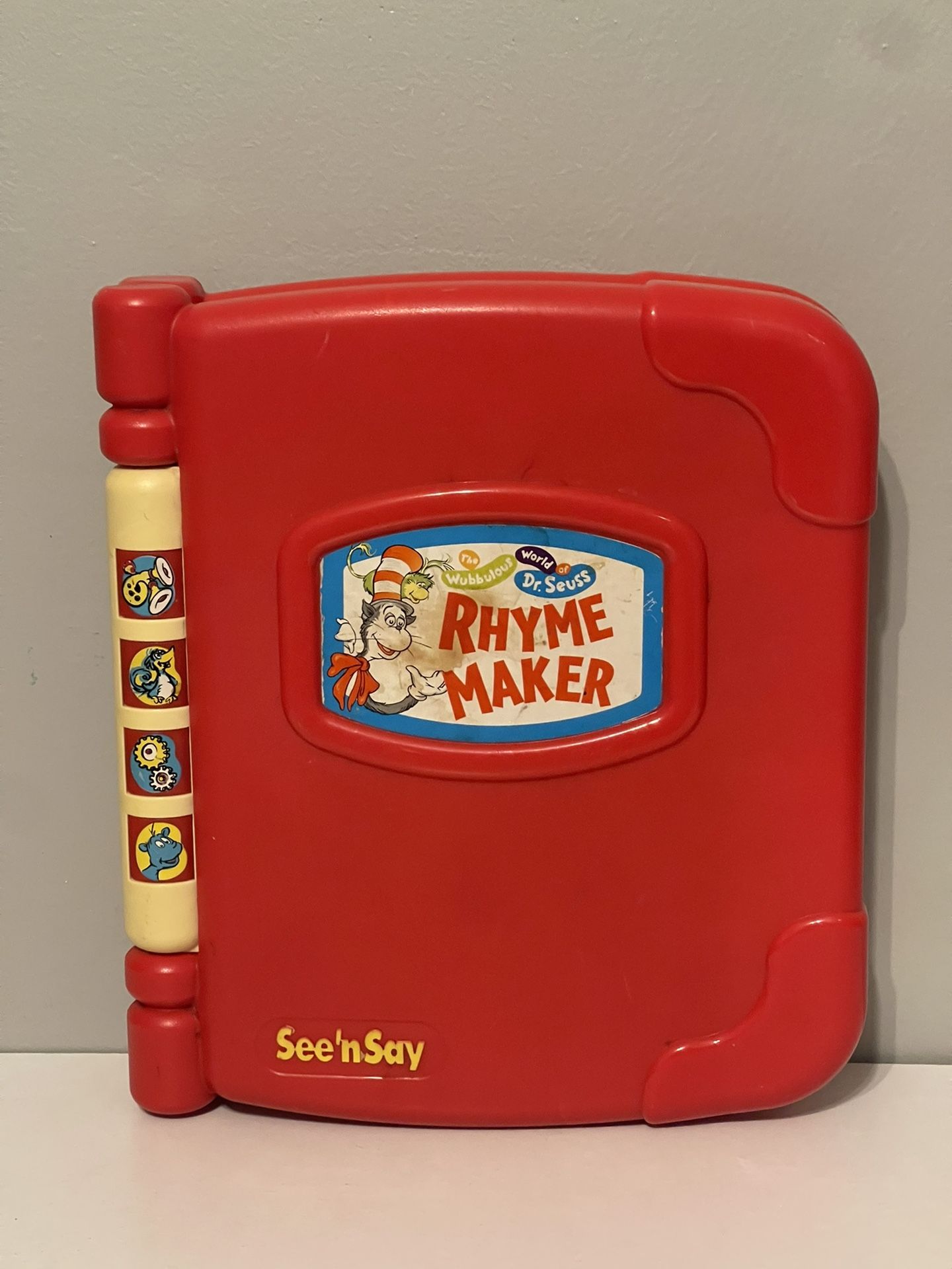 Vintage 1997 Mattel Dr Seuss See N Say Rhyme Maker Collectible Rare Test & Works