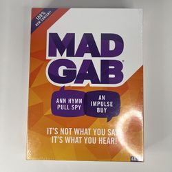 Mad Gab Game 2017 Edition Party Game Ages 12+