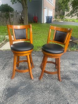 Oak Bar stools