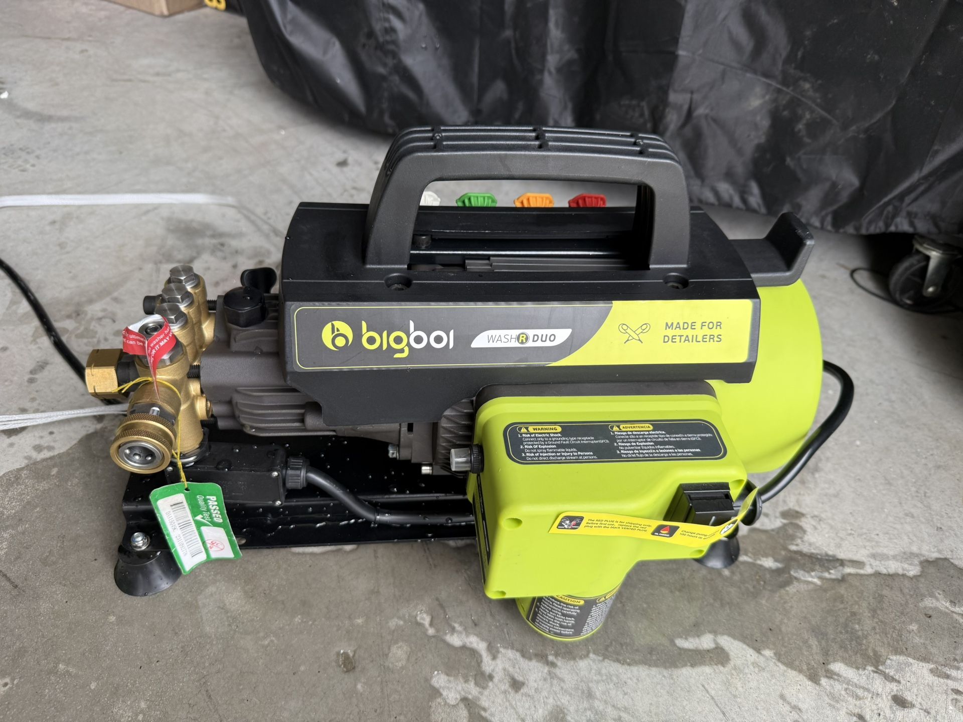 Bigboi Washr Duo pressure Washer With Gun, Hose, And Lance Kit