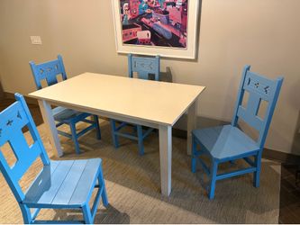Dining Table & 4 Chairs