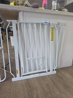 Pet door gate!