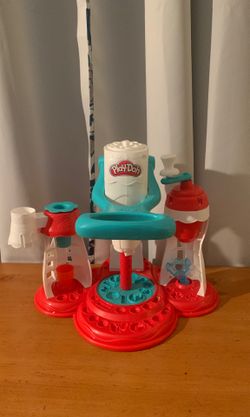 Play doh machine. ice cream play