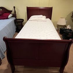 Twin Bed With Mattress Never Used